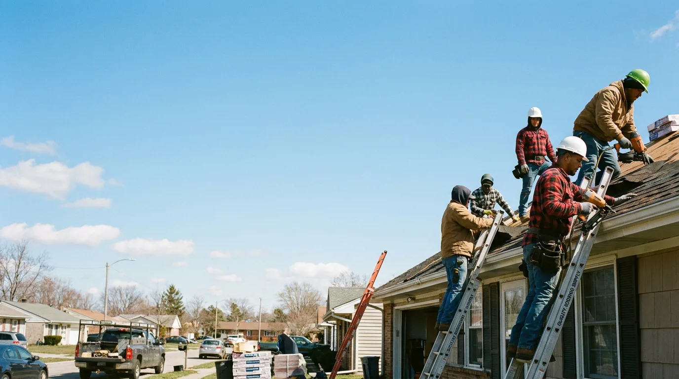 Roofing in Le Roy, WV near me